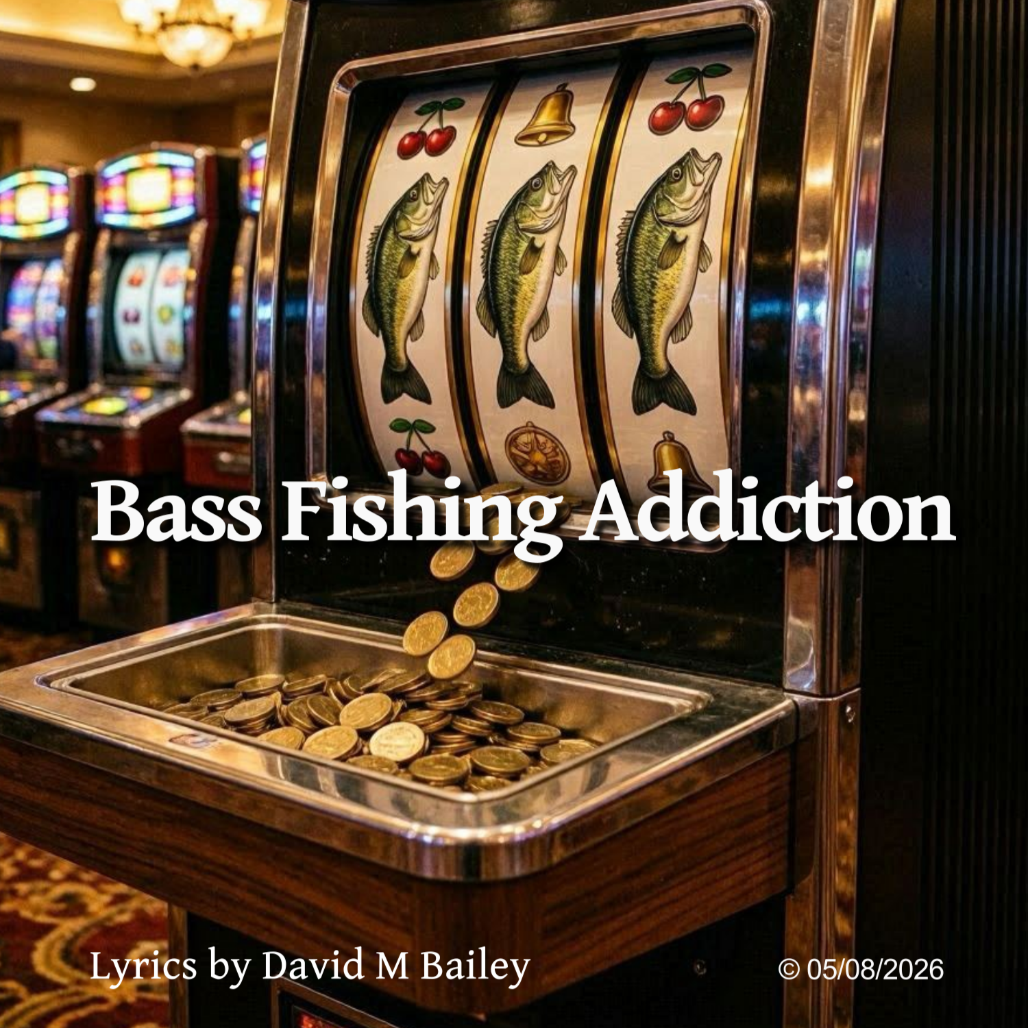 AI generated image for the song Bass Fishing Addiction