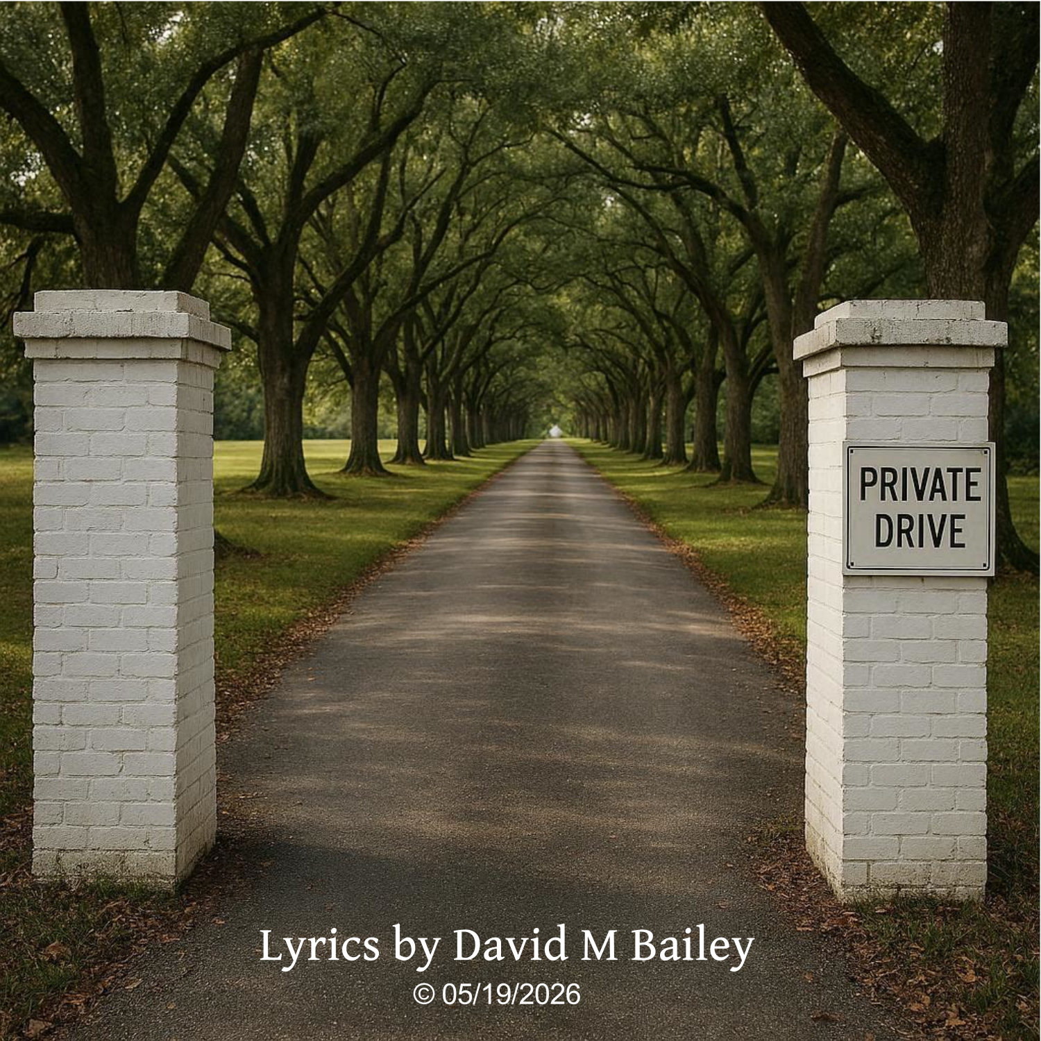 AI generated image for the song Private Drive